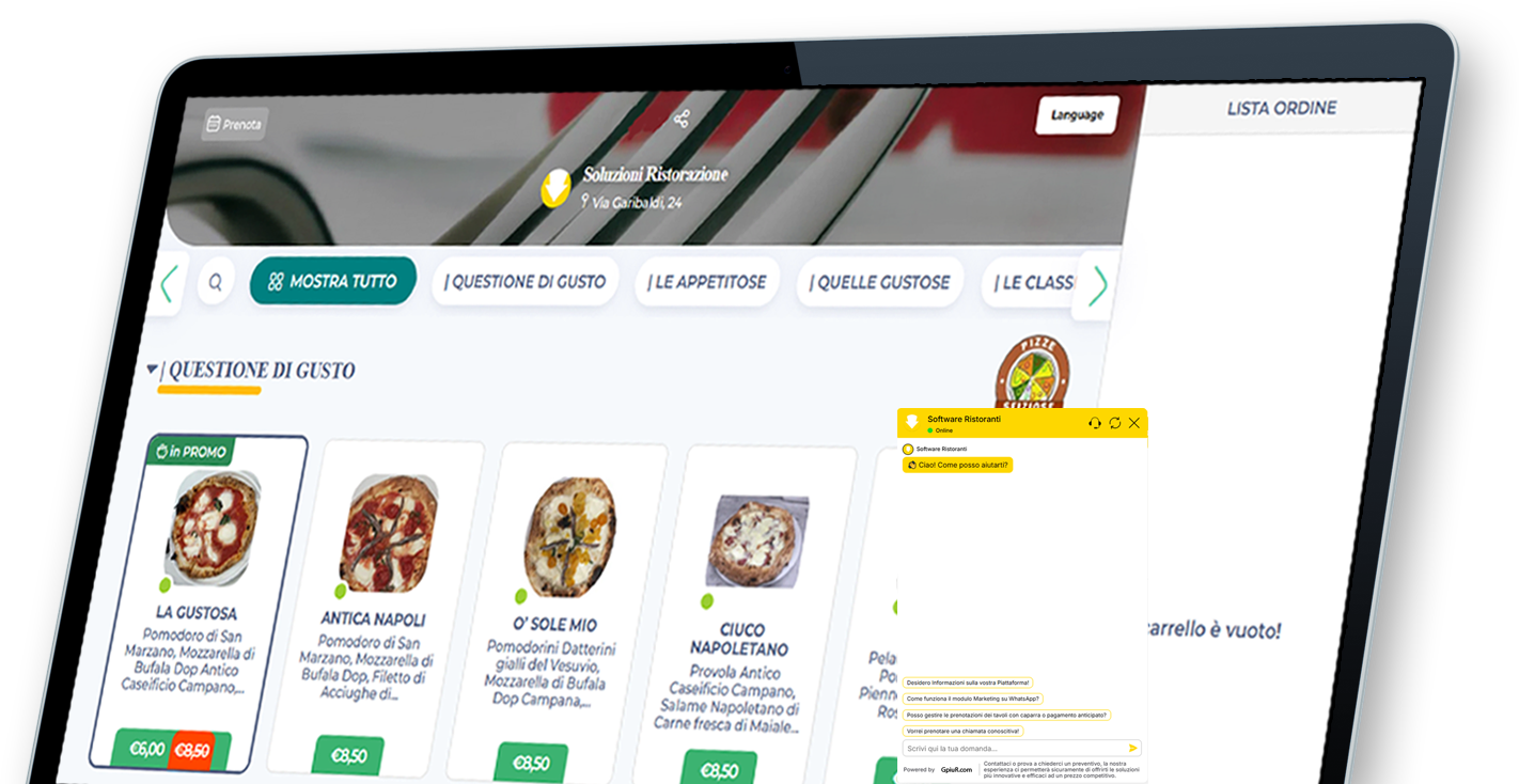 Centralino Intelligente per Ristoranti